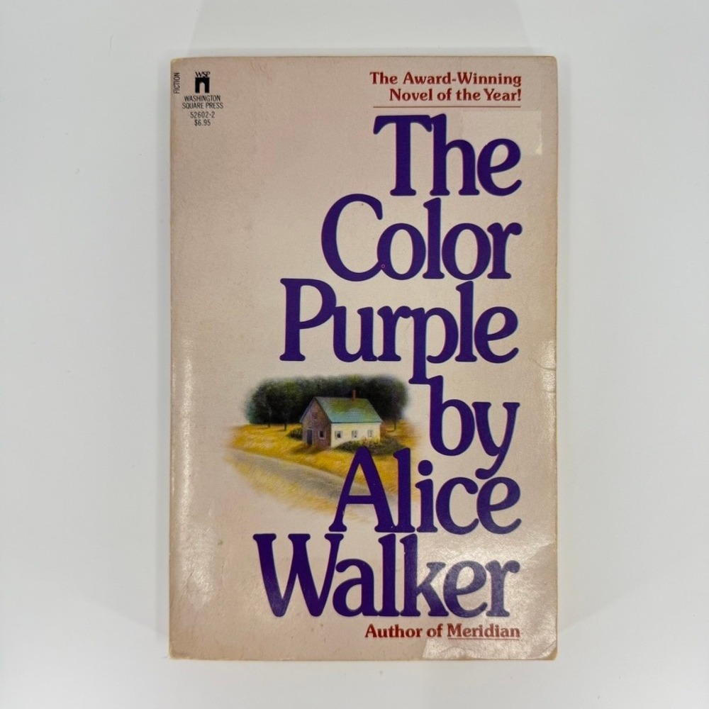 The Color Purple Alice Walker 1983 Vintage Paperback Washington Square Press